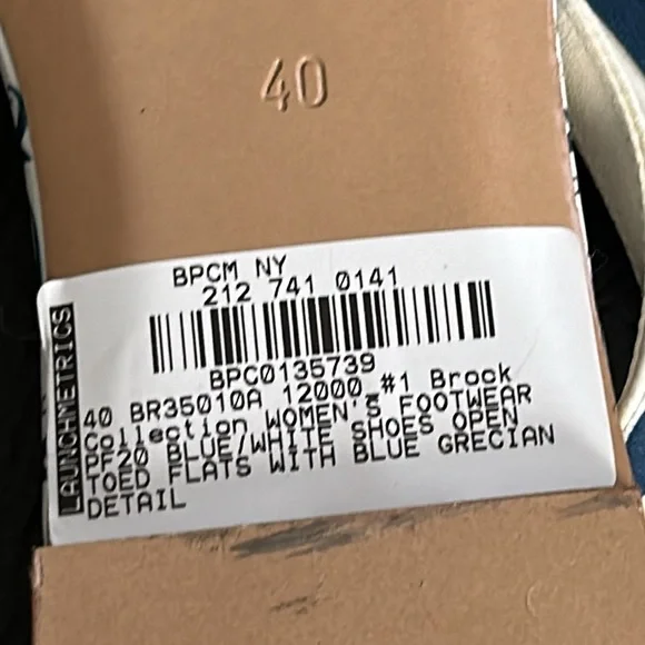 BROCK COLLECTION FLAT SANDAL SIZE 40 - Picture 7 of 8